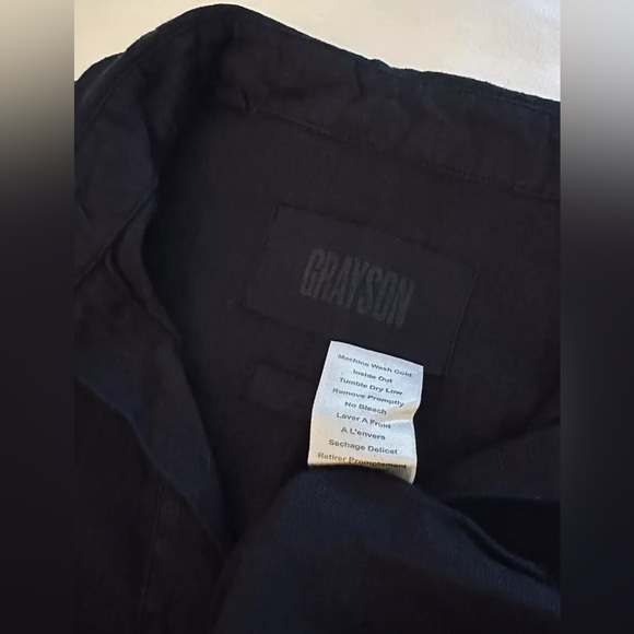 NEW GRAYSON FRANK AND EILEEN Full Length Dress Sz 3 (M) 100% Linen The Artist - Picture 10 of 16